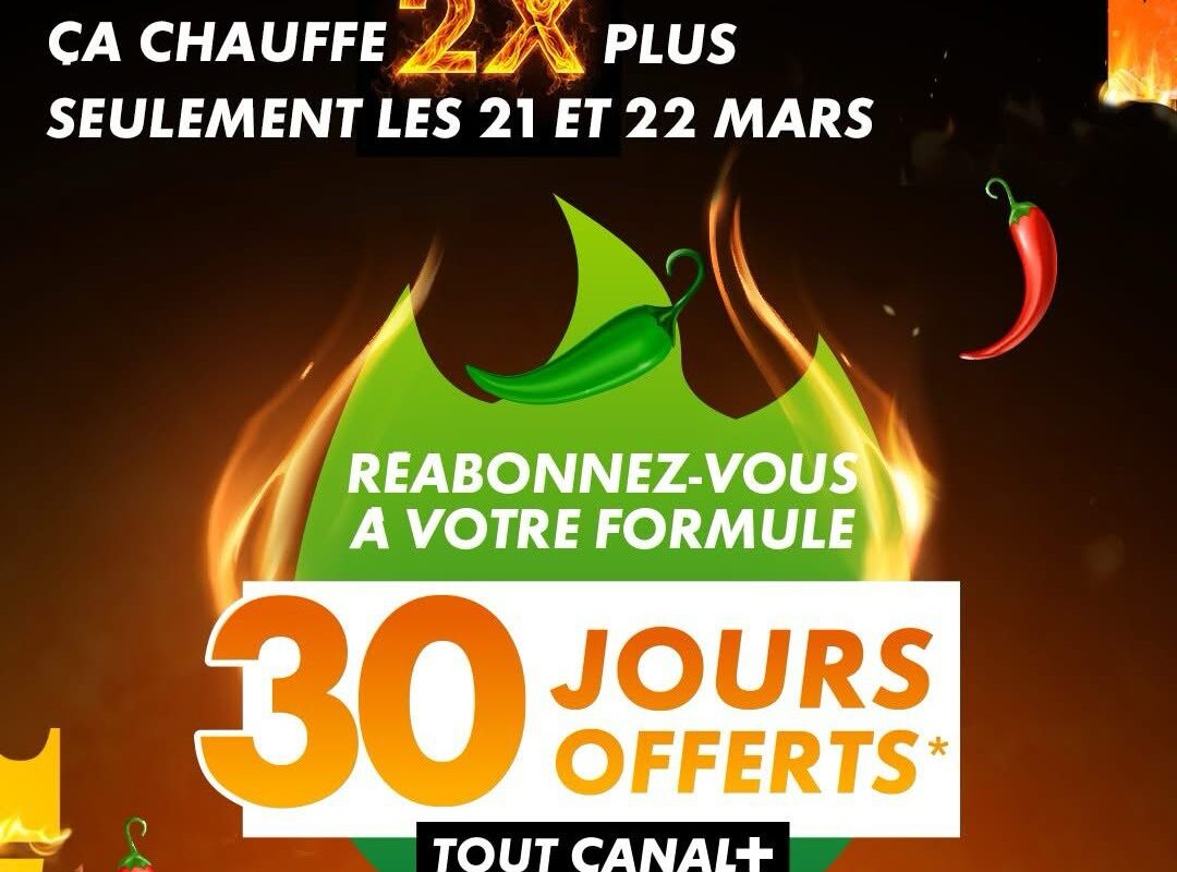 Bénin : CANAL+ offre 30 jours de bonus pour tout réabonnement