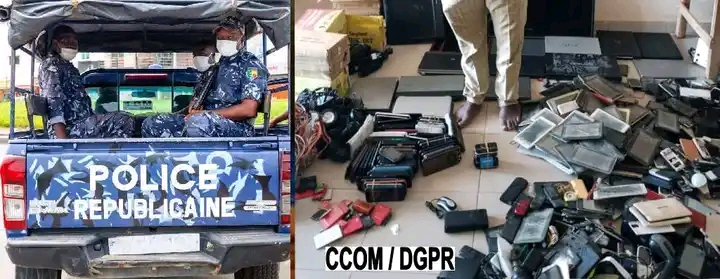 Bénin : un réseau de cambriolage démantelé à Calavi