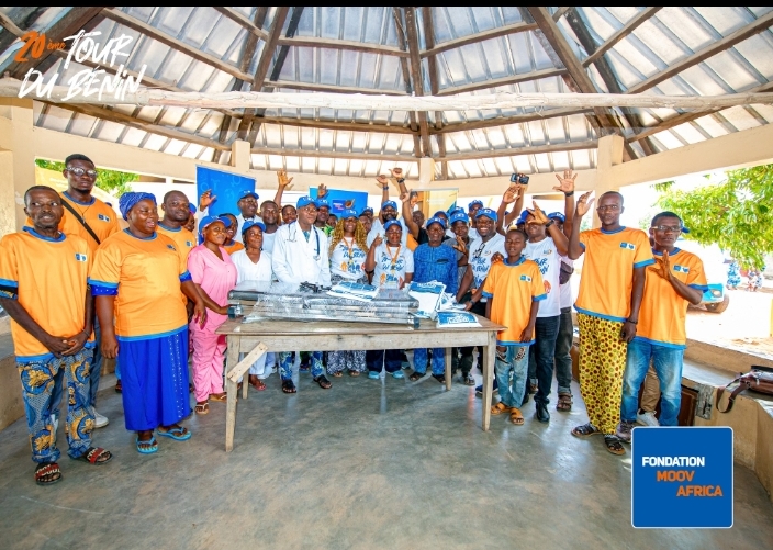 Collines : la Fondation Moov Africa Bénin soutient la santé maternelle à Glazoué