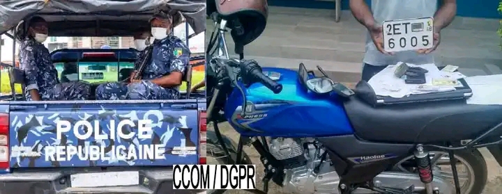 Bénin : un voleur de motos ciblant les éleveurs arrêté à Parakou