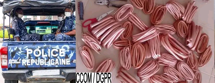 Nouvelle cité de Ouèdo : 03 individus interpellés pour vol et recel de cuivre