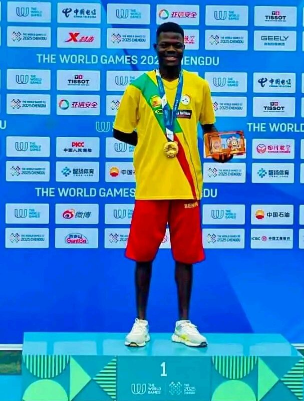 Pétanque – Jeux mondiaux de Chengdu : Marcel Gbétablé offre l’or au Bénin !