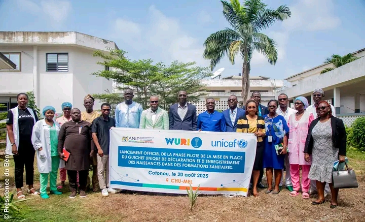 État civil au Bénin : l’ANIP lance la phase pilote du guichet unique dans plusieurs formations sanitaires