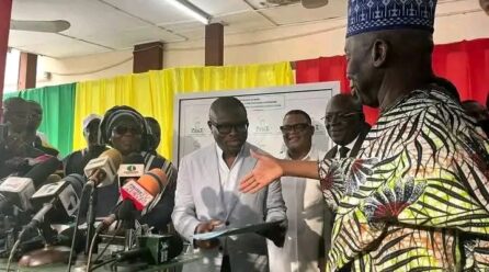 Présidentielle 2026 : le duo Wadagni–Talata dépose sa candidature et reçoit son récépissé provisoire