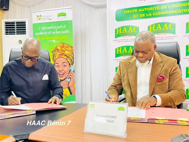 Médias au Bénin : la HAAC consolide sa collaboration avec 07 organes de presse