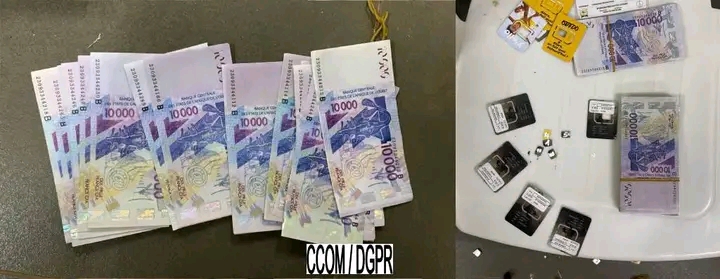 Démantèlement d’un réseau de faux monnayeurs à Porto-Novo : 02 individus interpellés et près de 2 millions de FCFA en faux billets saisis