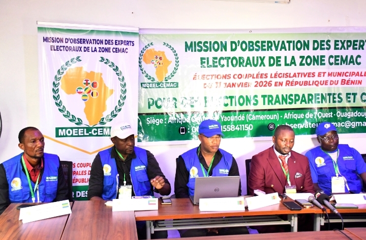 Élections communales et législatives de 2026 : la Moeel-Cemac salue un scrutin « globalement paisible et transparent » au Bénin