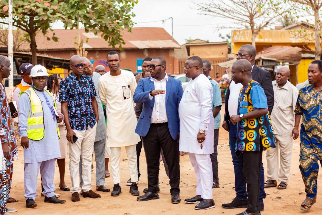 Abomey : Franck Kpassassi et son équipe en tournée d’inspection des sites stratégiques de la commune