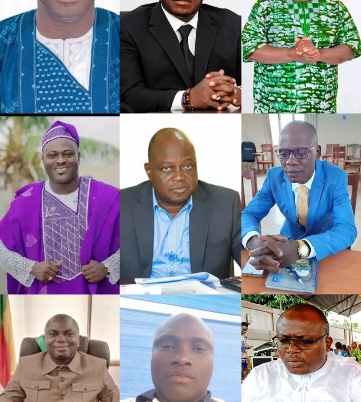 Département du Zou : les nouveaux maires officiellement installés dans les neuf communes