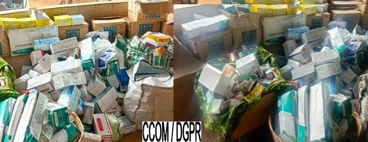 Sakété : un présumé trafiquant de médicaments contrefaits arrêté, plus de 220 kilogrammes de produits saisis