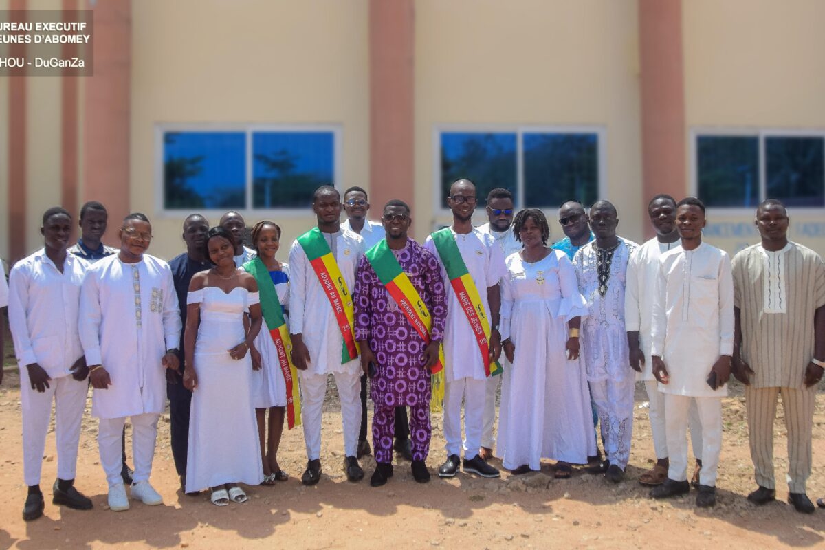 Abomey : le bureau exécutif de la Mairie des Jeunes officiellement installé pour la mandature 2025-2030