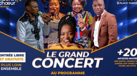 Parakou s’embrase pour le concert « Le Bénin en chœur » : deux semaines de musique, d’animations et de convivialité