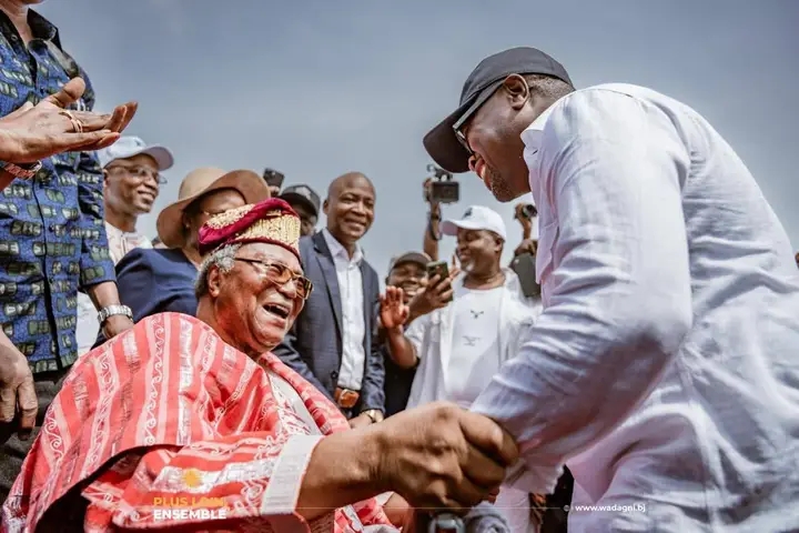 Campagne électorale pour la présidentielle du 12 avril : Nicéphore Soglo rejoint Wadagni à Bohicon pour galvaniser les militants