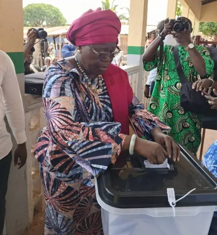 Présidentielle 2026 au Bénin : Mariam Chabi Talata vote à Parakou et appelle à une forte mobilisation
