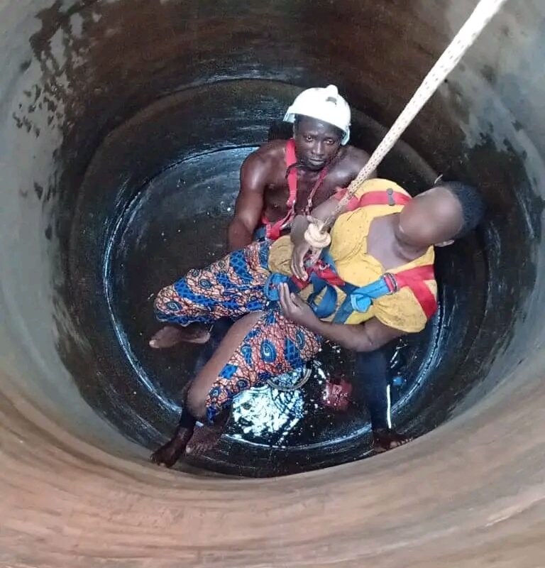 Bohicon : une femme sauvée in extremis d’une citerne de 15 mètres à Gnidjazoun-Agbaganmè