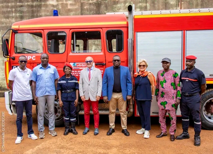 Coopération Albi–Abomey : l’ACSAA renforce les capacités opérationnelles de l’ABPC-Zou avec un Fourgon Pompe Tonne