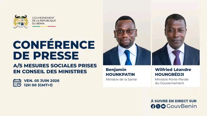 Mesures sociales : le gouvernement béninois face à la presse ce vendredi