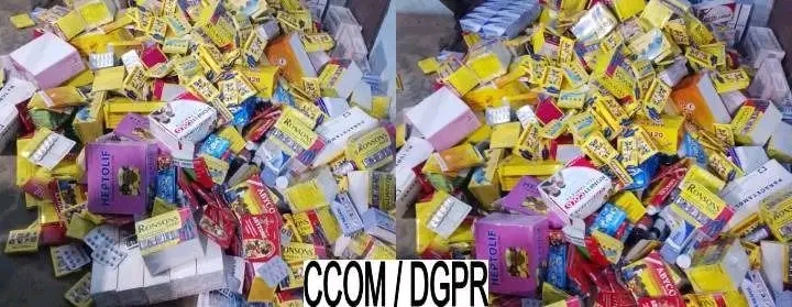 Trafic de faux médicaments dans le Mono : un suspect interpellé avec 95 kg de produits prohibés