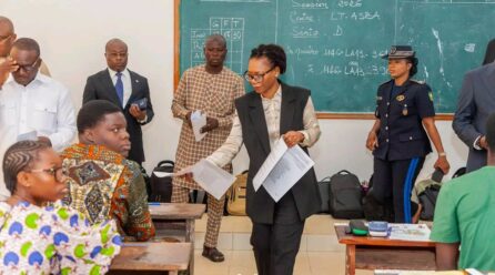 Baccalauréat 2026 au Bénin : les épreuves écrites officiellement lancées par les ministres Clément Kouchadé et Sèdami Mèdégan Fagla