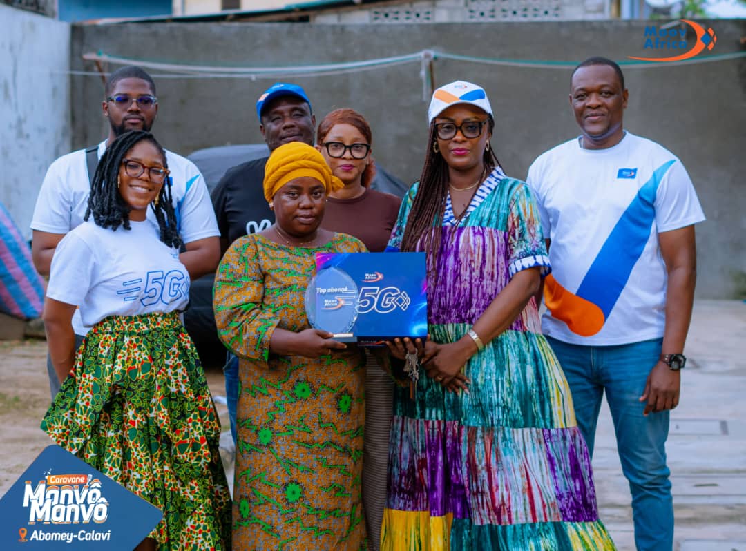 Caravane Manvo Manvo : Moov Africa Bénin célèbre ses abonnés au plus près du terrain