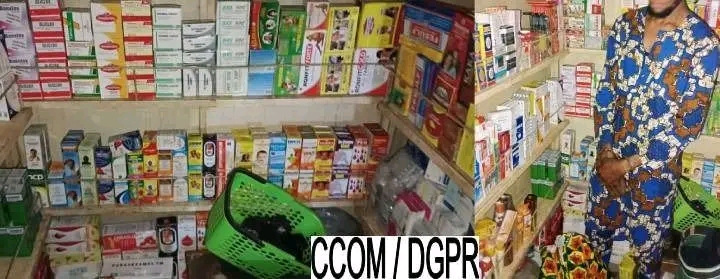 Porto-Novo : coup de filet contre le trafic de faux médicaments à Ouando, près de 72 kg de produits saisis