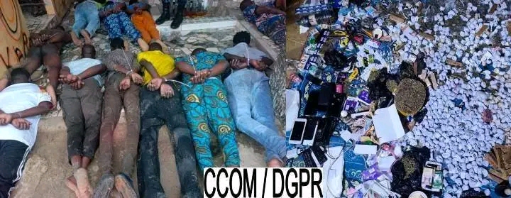 Cococodji : 14 personnes interpellées lors d’une descente de police dans un bar transformé en ghetto