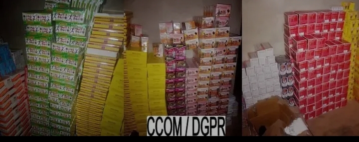 Trafic de faux médicaments : près de 3 tonnes de produits pharmaceutiques contrefaits saisies à Azovè, une revendeuse interpellée
