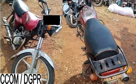 Lokossa : une motocyclette volée à Comè retrouvée, 02 présumés voleurs interpellés