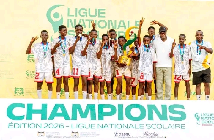 Ligue Nationale Scolaire, Abomey 2026 : l’Ouémé (F) et le Zou (G) sacrés champions en volley-ball‎