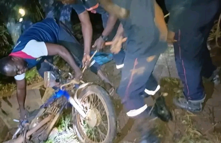 Toffo : tombé dans une fosse de 20 mètres avec sa moto, un homme sauvé par les secours