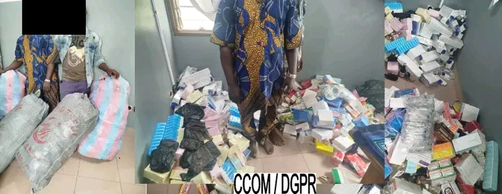Sèmè-Kpodji : 155 kg de faux médicaments saisis, 02 passeurs interpellés