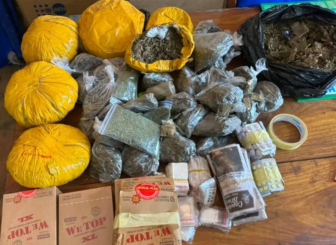 Opération anti-drogue à Agbangnizoun : plus de 10 kg de chanvre indien et des médicaments contrefaits saisis, un suspect interpellé