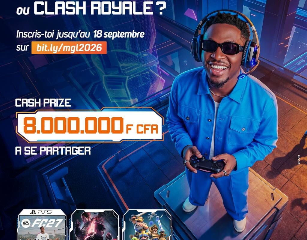 Moov Gaming League 2026 : Moov Africa offre 8 millions aux gamers