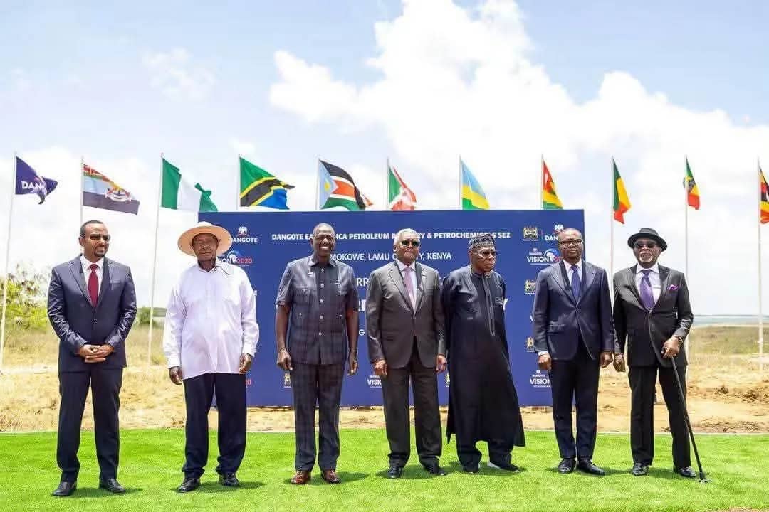 Kenya : Romuald Wadagni présent au lancement du chantier de la méga-raffinerie Dangote à Lamu